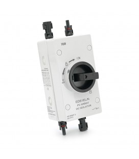 Поворотний вимикач VGreen EDS1EL/N32/2R (2MC4), 1000V, 32A, 2P, IP66, Grey