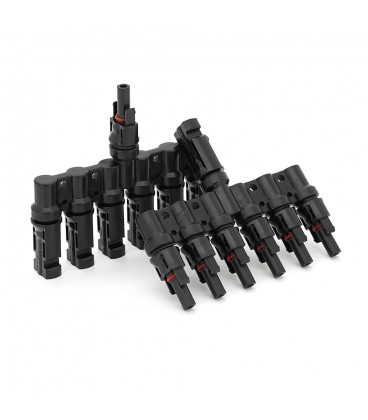 Кабельний розгалужувач MC4-6T для монтажу сонячних систем, 30A, 1000V