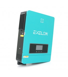 Гібридний інвертор Exelon EMAX PRO-10.2 KVA, 10200VA/8000W, 48V, струм заряду 0-160A, MPPT (90-450VDC, 2/18A), 530x390x170mm, 16
