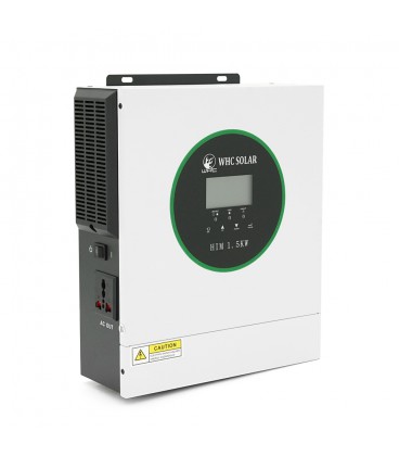 Гібридний інвертор HIM-1.5KW, 1500W, 24V, струм заряду 0-40A, 30-150V, MPPT (80А, 150 Vdc)