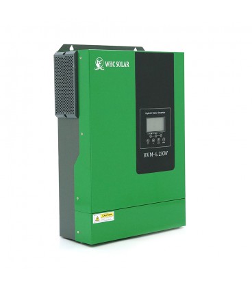 Гібридний інвертор HVM-6.2KW, 6200W, 48V, струм заряду 0-120A, 60-500V, MPPT (120А, 500 Vdc)