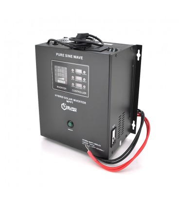 Гибридный инвертор Europower RTSWm-MPPT-1000LCD, 700W, 12V, ток заряда 10A, 140-275V, MPPT (20/40А, 15-75Vdc)