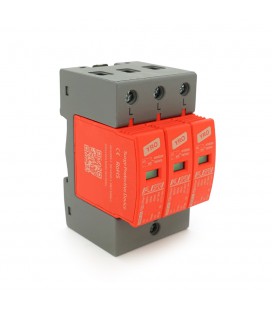 Фотогальванічний захист від перенапруги змінного струму YRSP-A2, 3P, 20-40кA, AC385V