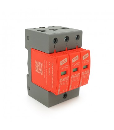 Фотогальванічний захист від перенапруги змінного струму YRSP-A2, 3P, 20-40кA, AC385V