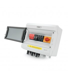Комбінатор для сонячних систем YRPVB-3/1CB DC1000V з блискавкозахистом (3 входи/1 вихід) (струм 32А 1000В)